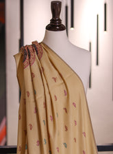 Royal Fashion Exclusive Woolen Shawls - RF24SH A6A22-B12 Fawn & Purple